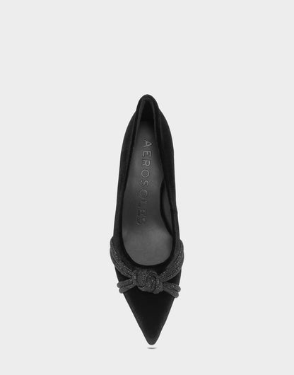 Women's Pump in Black Velvet | Aerosoles Shoes