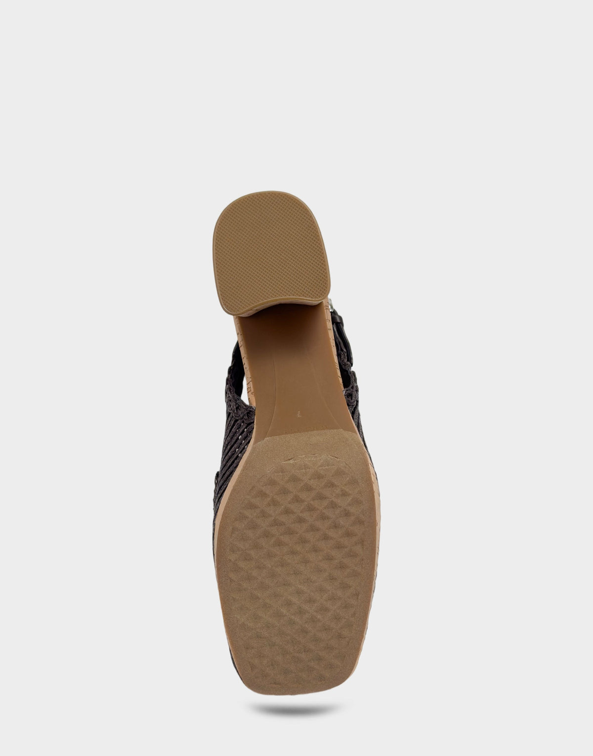 Santina Platform Slingback Loafer In Dark Brown Embroidered Natural Raffia | Aerosoles New|Shoes