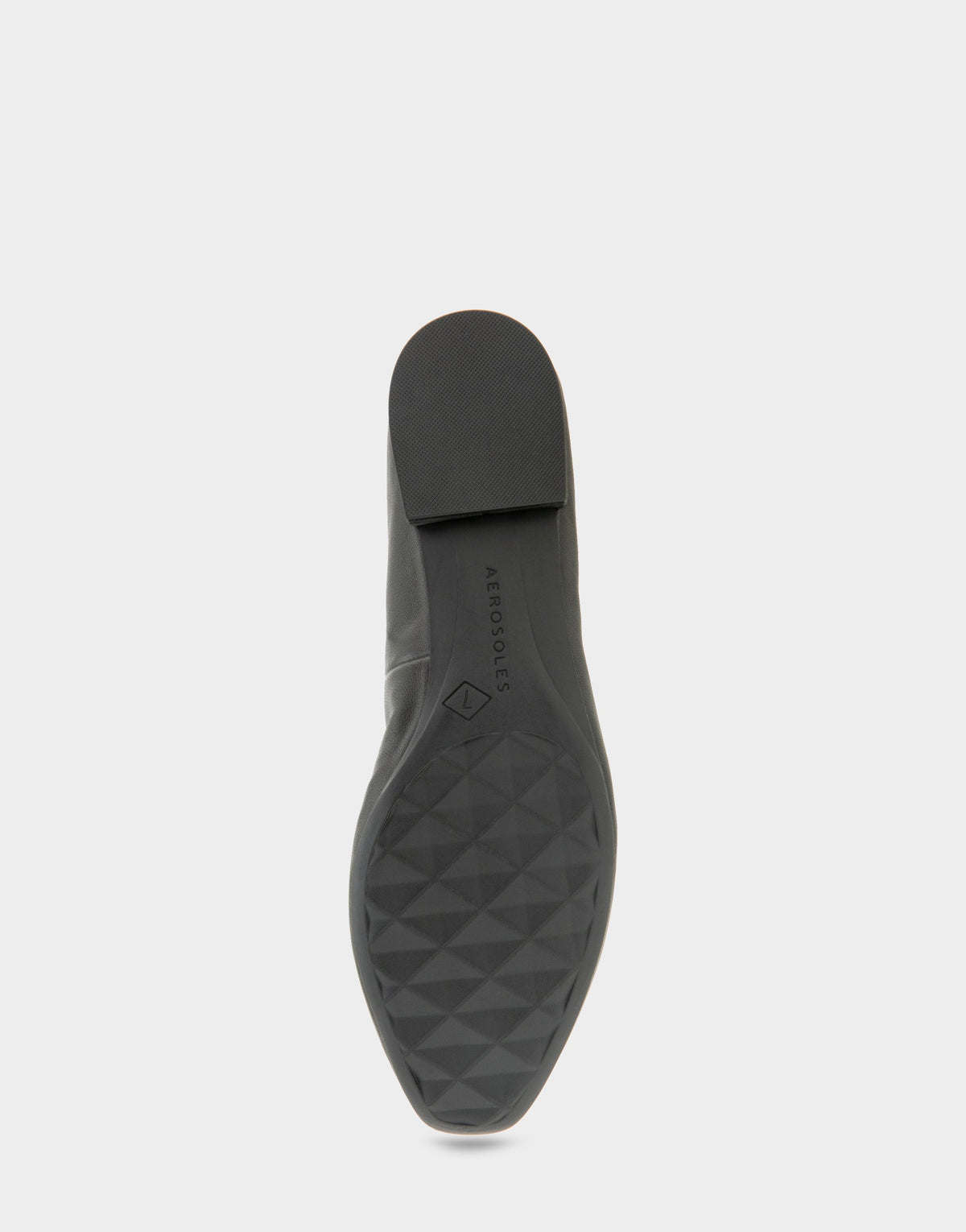 Women's Ballet Flat in Black Leather | Aerosoles Shoes