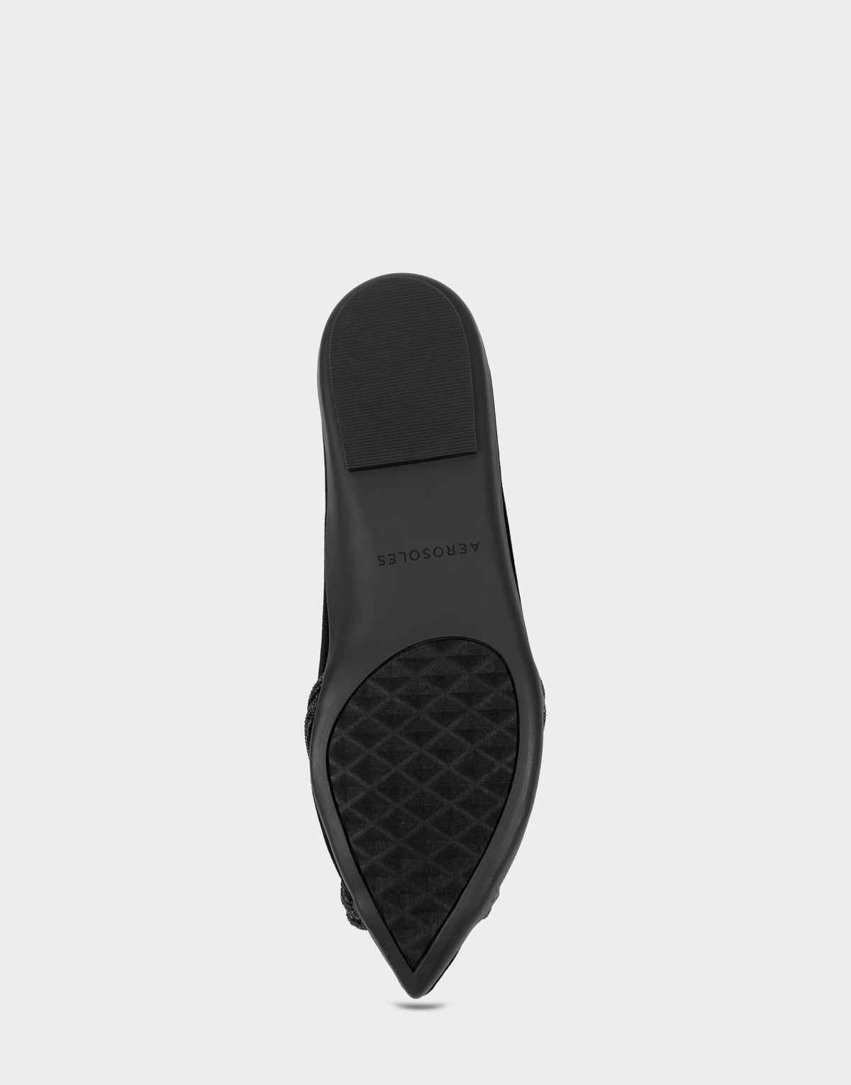 Women's Dress Flat in Black Velvet | Aerosoles Shoes